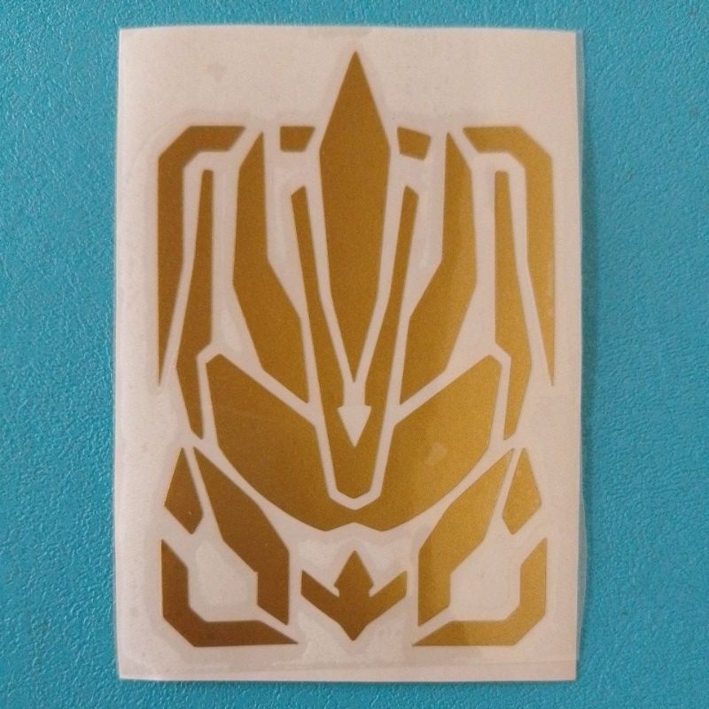 Sticker Cutting Logo Kamen Rider Wind