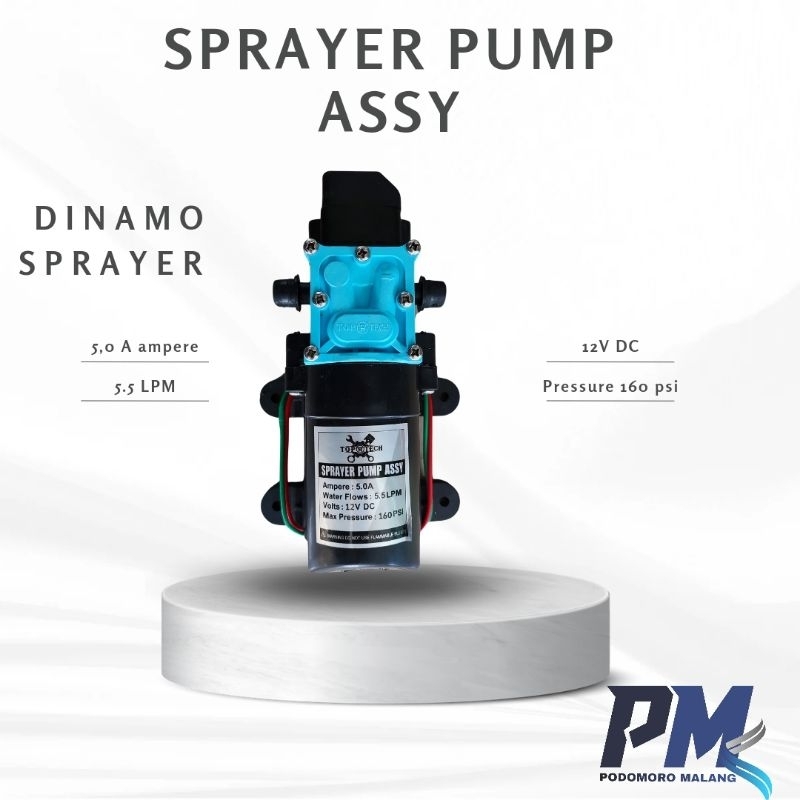 DINAMO SPRAYER/ DINAMO SPRAYER PUMP ASSY / MESIN SPRAYER 160PSI