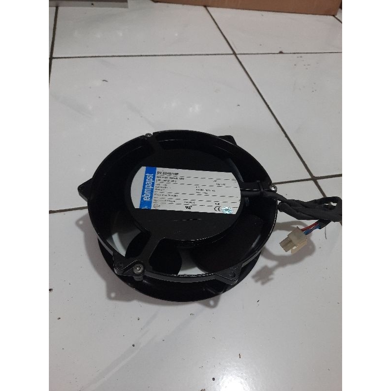 kipas/fan ebmpapst 6in 48V DC 900mA 44W