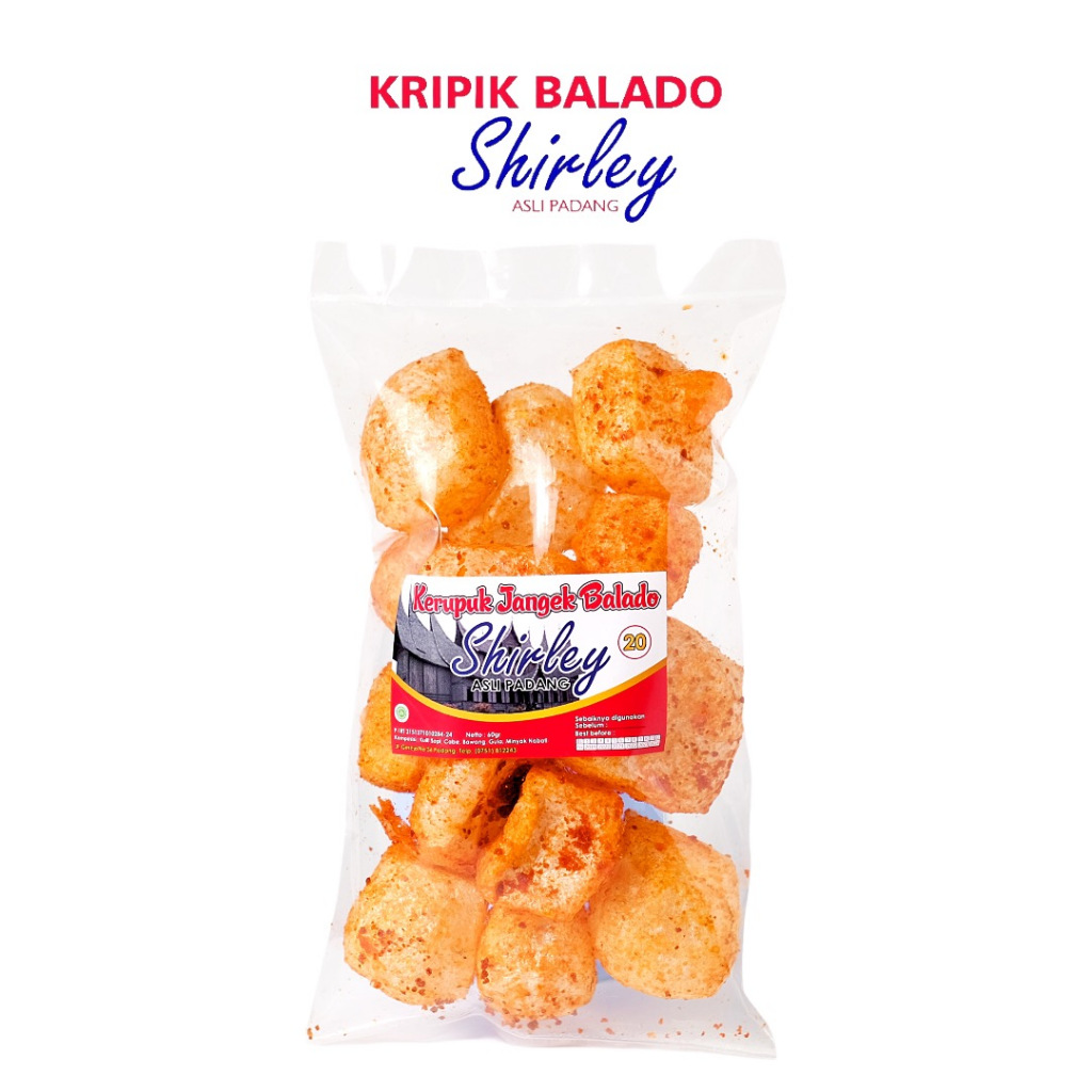 

Shirley Kerupuk Kulit / Jangek Balado Shirley 60gr