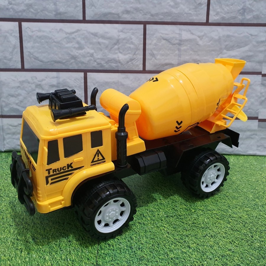 mobil mobilan molen truk molen - mobil mixer kecil - mainan kado