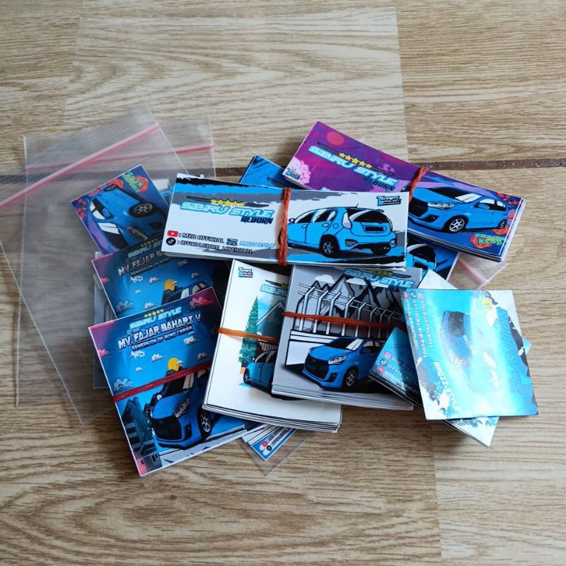 

STIKER SIBIRUSTYLE TERBARU ISI 3PCS V1&V2&V3