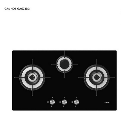 FOTILE Kompor Gas Tanam 3 Tungku - GHG78312 Gas Leak Protection