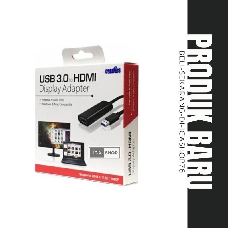 CHRONOS USB 3.0 to HDMI Display Adapter