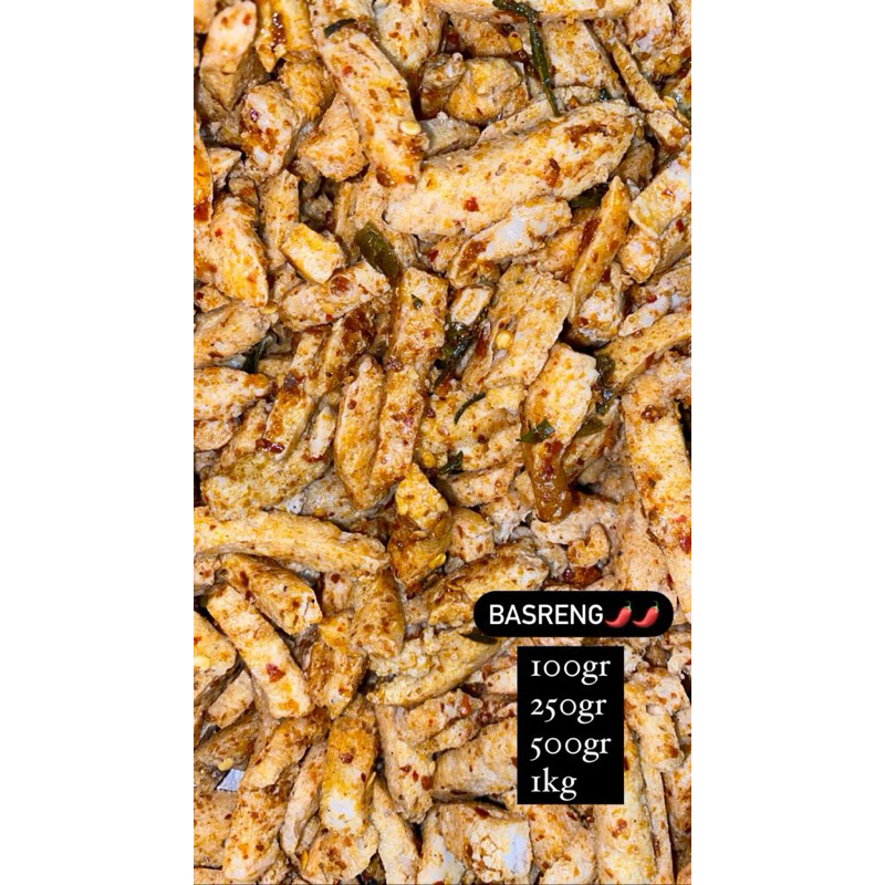

(1 Kg) Basreng Stick Pedas / Basreng Pedas