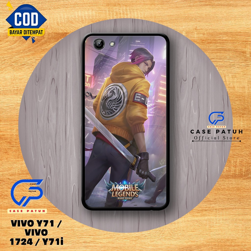 Case Patuh ( CP19 ) - Case Vivo Y71/Y71i/Vivo 1724 Motif Game ML - Hardcase HP – Silikon Case