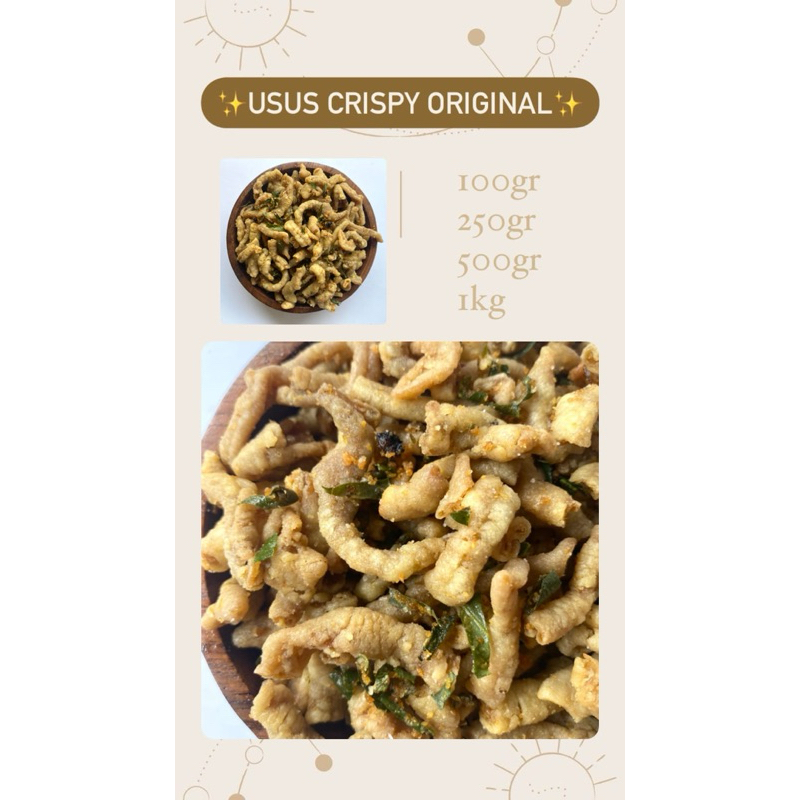 

(250gram) Usus Crispy