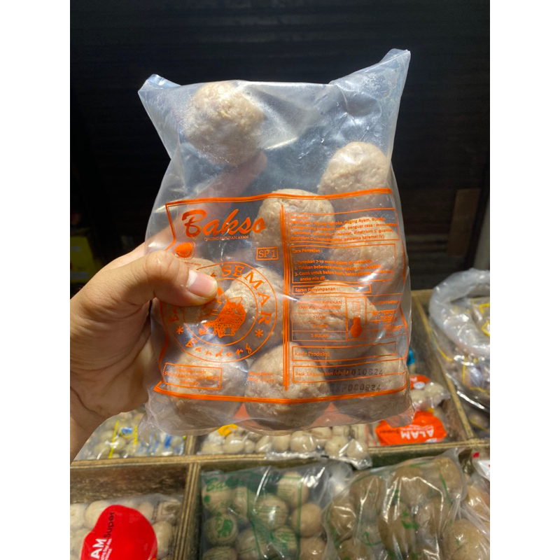 

Bakso semar SPI isi 10 bakso urat super