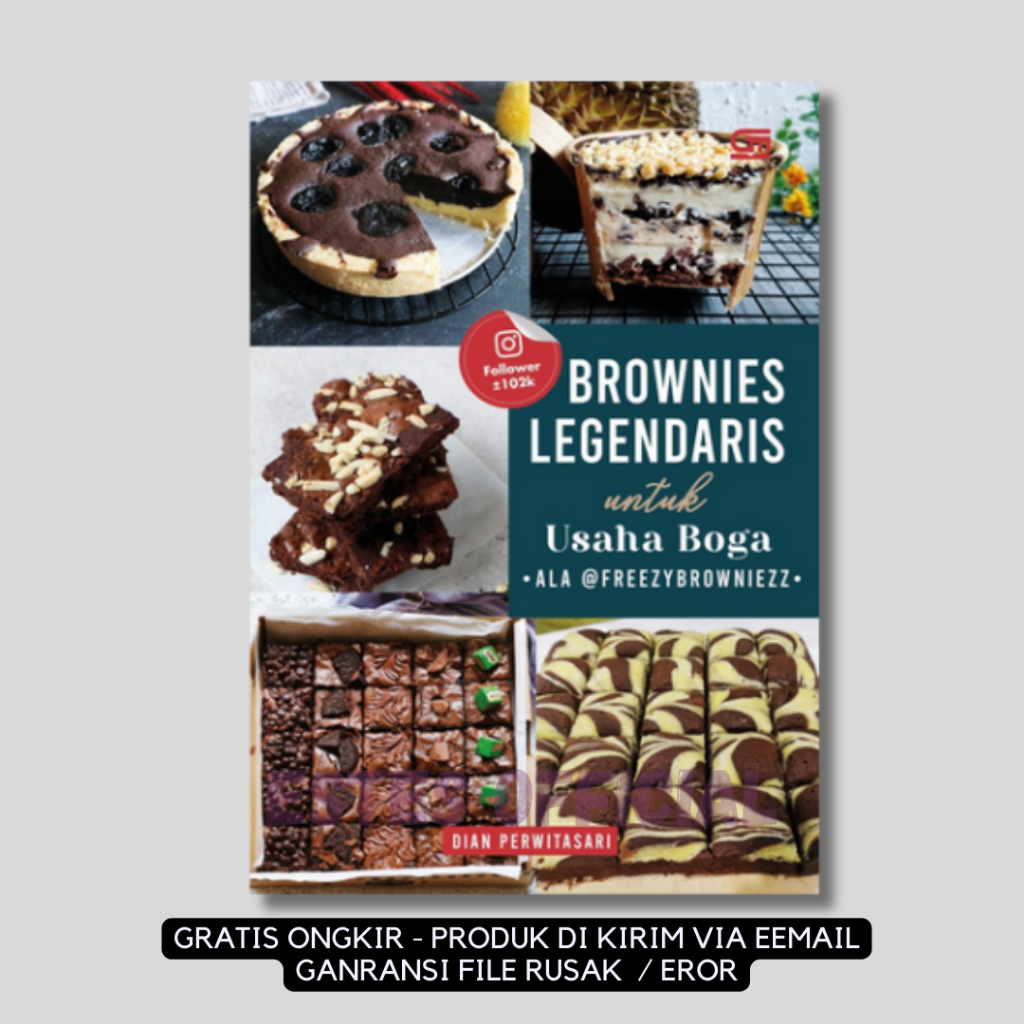 

[ ID4619 ] Brownies Legendaris Untuk Usaha Boga