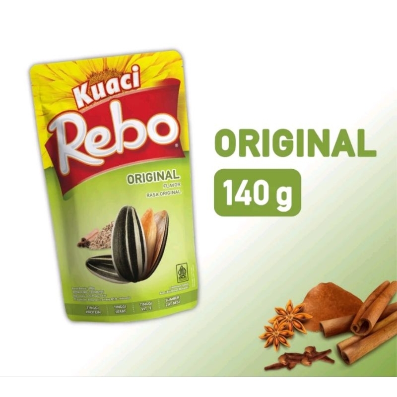 

Rebo Kuaci Rasa Original 140gr