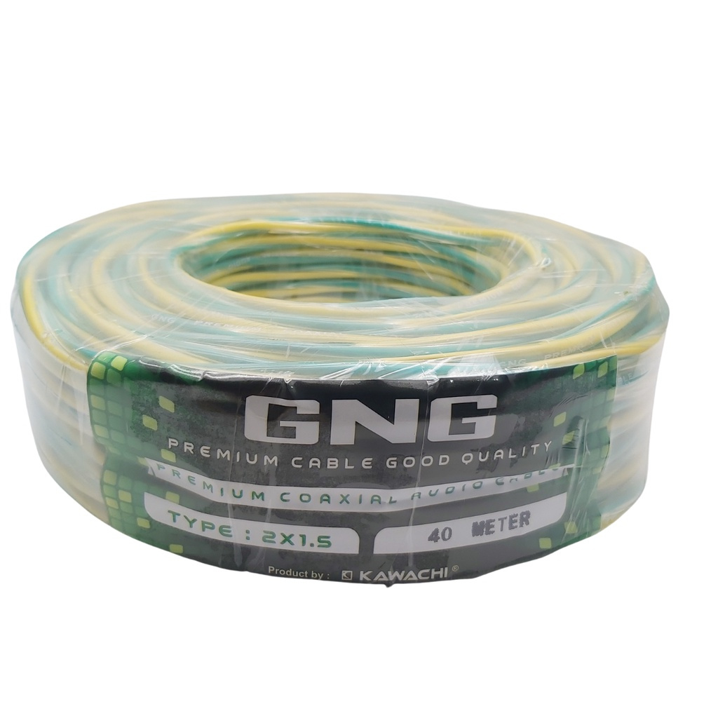 Kabel Transparan Kabel Serabut Transparant Kabel Audio 40 Meter