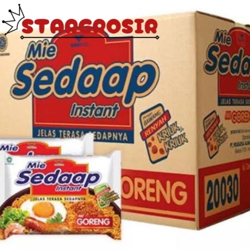 

Sedaap Goreng Instant 1 Dus isi 40