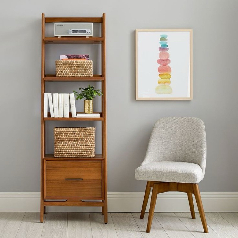 rak buku kayu jati rak buku laci rak buku kayu rak serbaguna