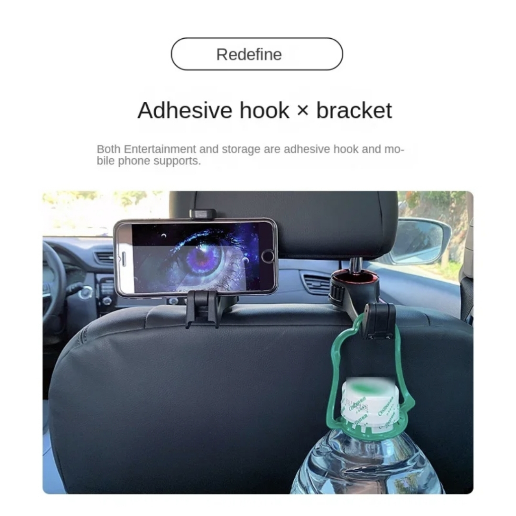 MH - Holder Hp Jok Mobil Serbaguna - Holder Hook Jok Mobil HJM01