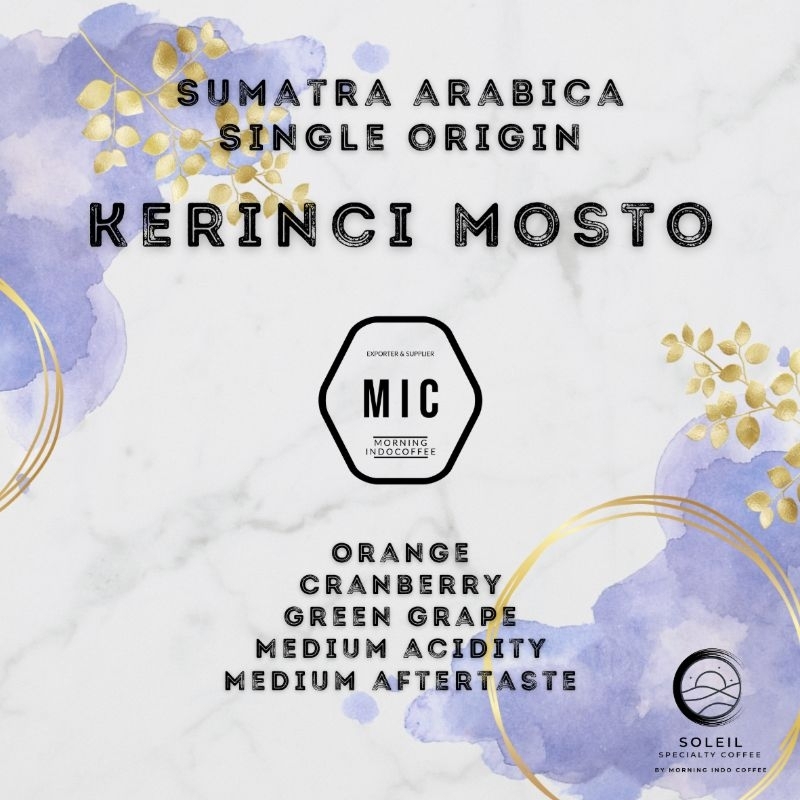 

Kerinci Mosto Natural - Sumatra Arabica - Specialty Grade