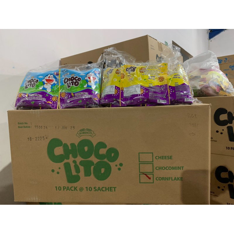 

Chocolito Cornflakes Kemasan 1 Plastik isi 10 Bungkus