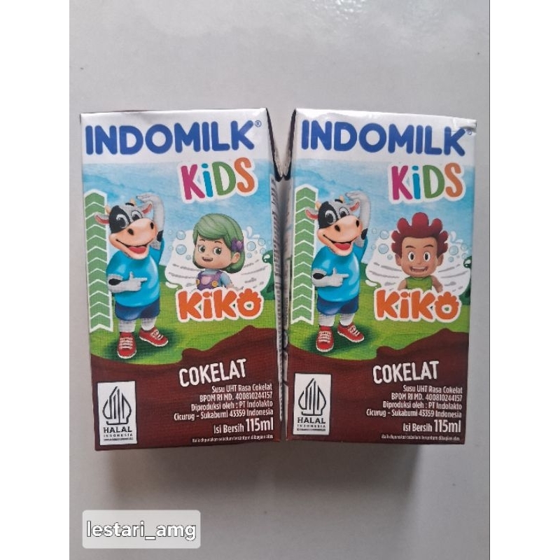 

Susu Kotak Indomilk Kids Rasa Coklat 115 ml