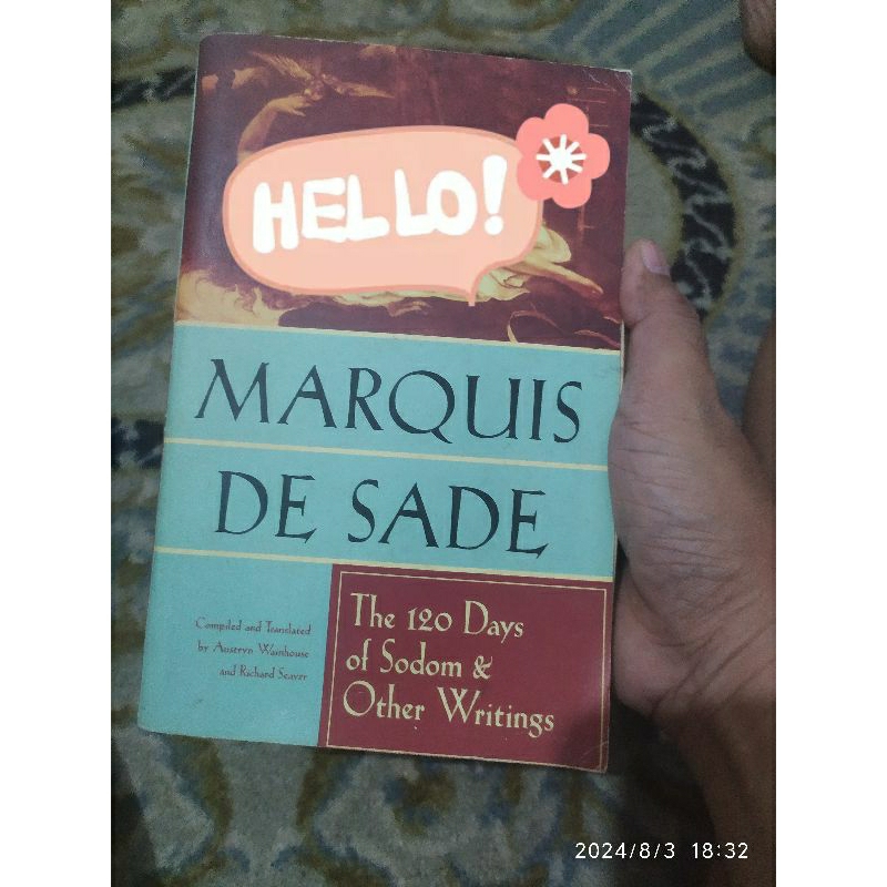 Marquis De Sade - The 120 Days of Sdom (preloved)