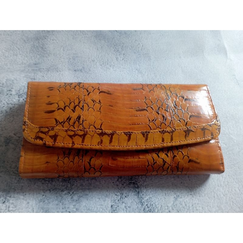 Dompet wanita kulit ular cobra (COD)