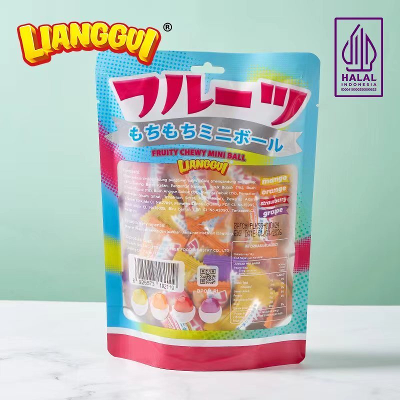 Mamam Ahahaa Permen Lunak Soft Candy Rasa Buah Permen Viral Mix Rasa Fruity Chewy Mini Ball