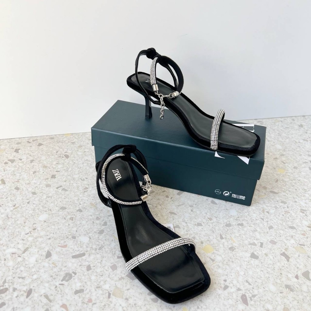 Z91662 SEPATU HEELS WANITA ZARA ORIGINAL