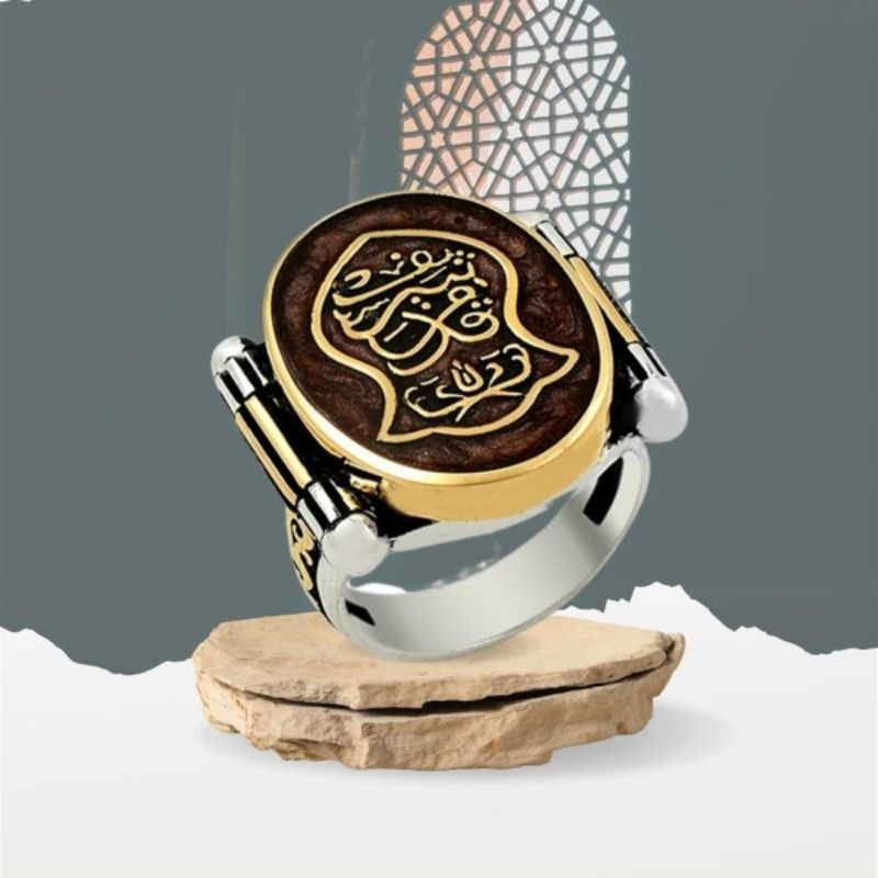 Cincin Perak Osmanli Turki / Cincin Payitaht Terompah Turki Silver 925