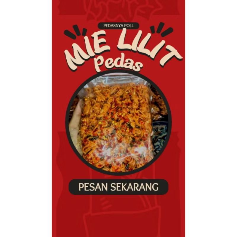 

50g MIE LILIT PEDAS/MAUCEMILAN