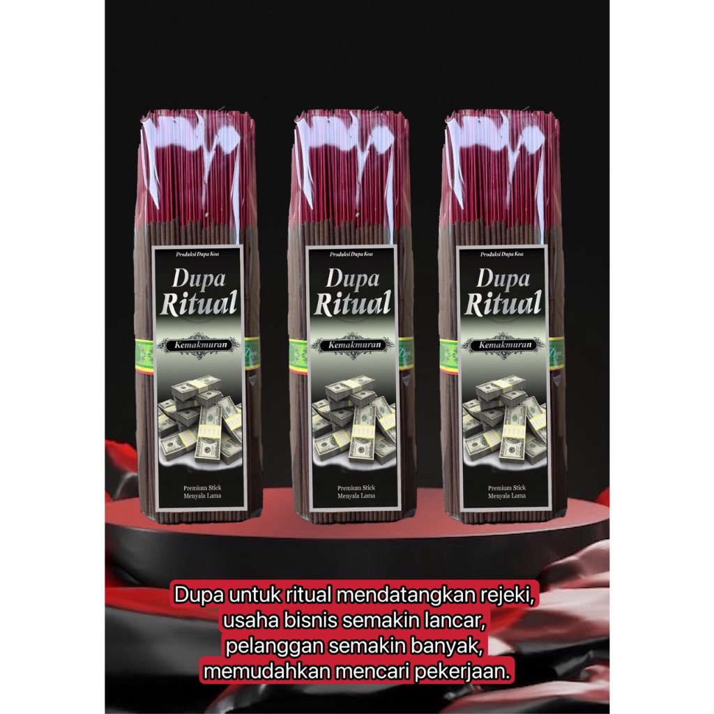 Dupa Ritual Untuk Melancarkan Usaha dan Rejeki Aroma Meditasi