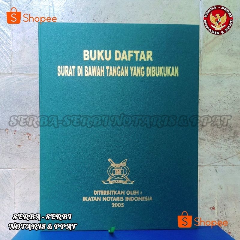 

1 Set 7 Buku Protokol Wajib Notaris SF6