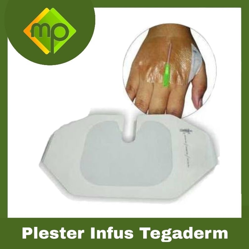 Tegaderm I.V 1623W  Plester Infus Tegaderm  Plester Infus 3M 1Pcs