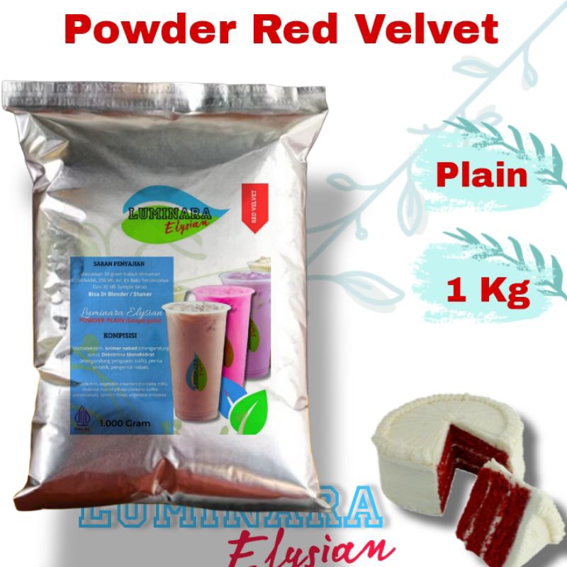 

POWDER MINUMAN RASA RED VELVET - GOLD GRADE - PLAIN (tanpa Gula)