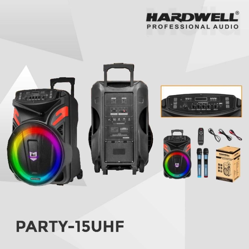 speaker portable meeting hardwell party 15UHF original hardwell