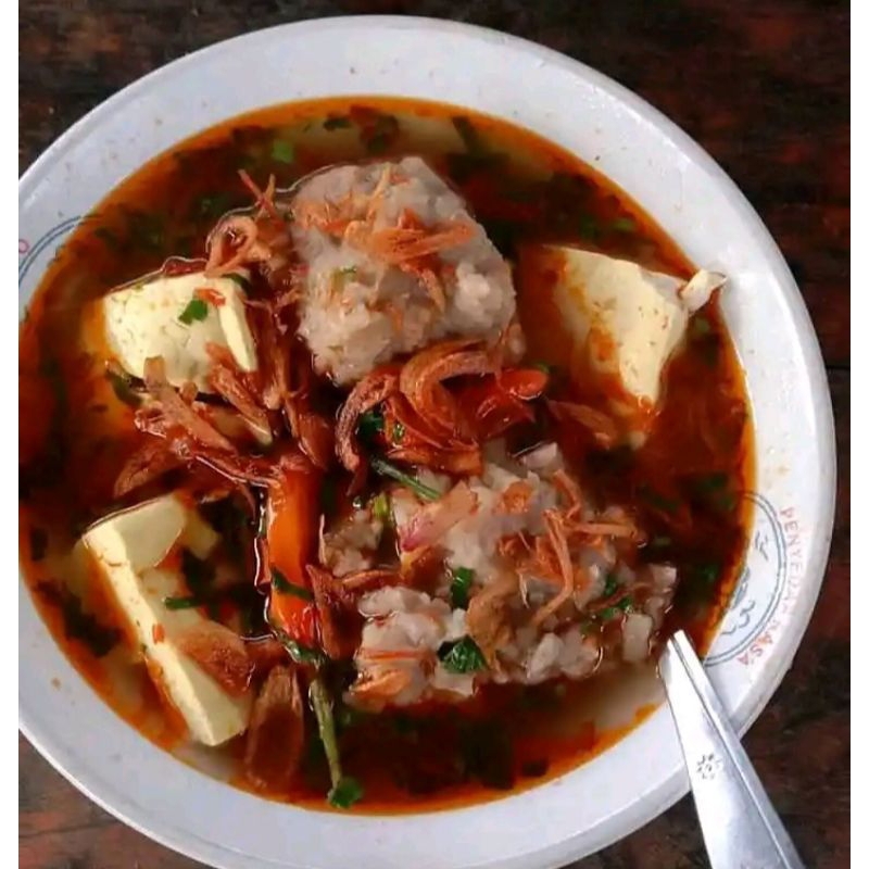 

Baso Merchon bumbu merah khas malingping asli ikan 100%