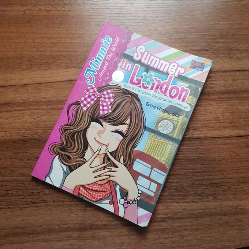 [Novel Preloved] Buku Cerita Anak Minmie Summer In London | Buku bekas ori murah