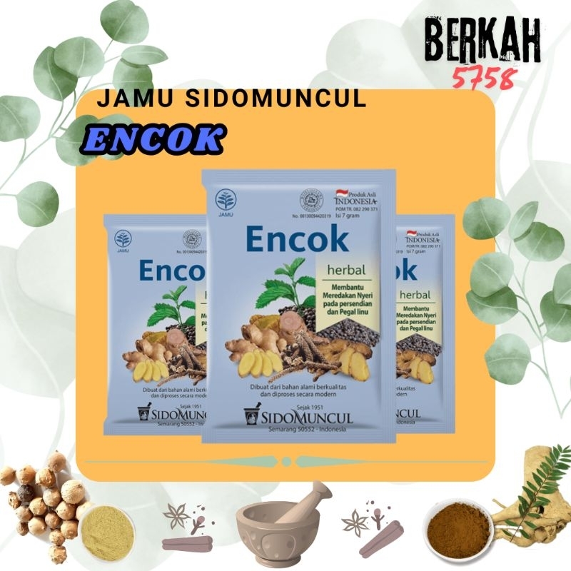 

Jamu Herbal ENCOK Sidomuncul