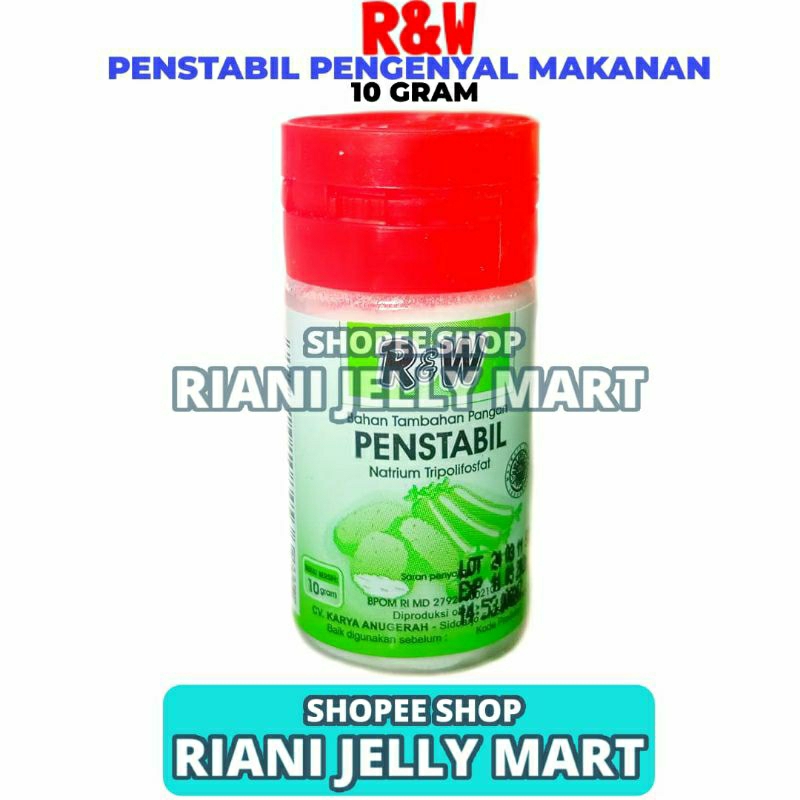 

Penstabil Pengenyal Makanan Rajawali 10g