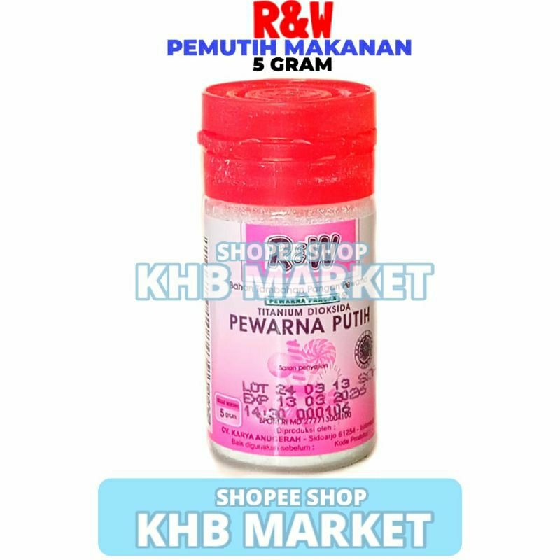 

Pemutih Bahan Kue Rajawali 5gr