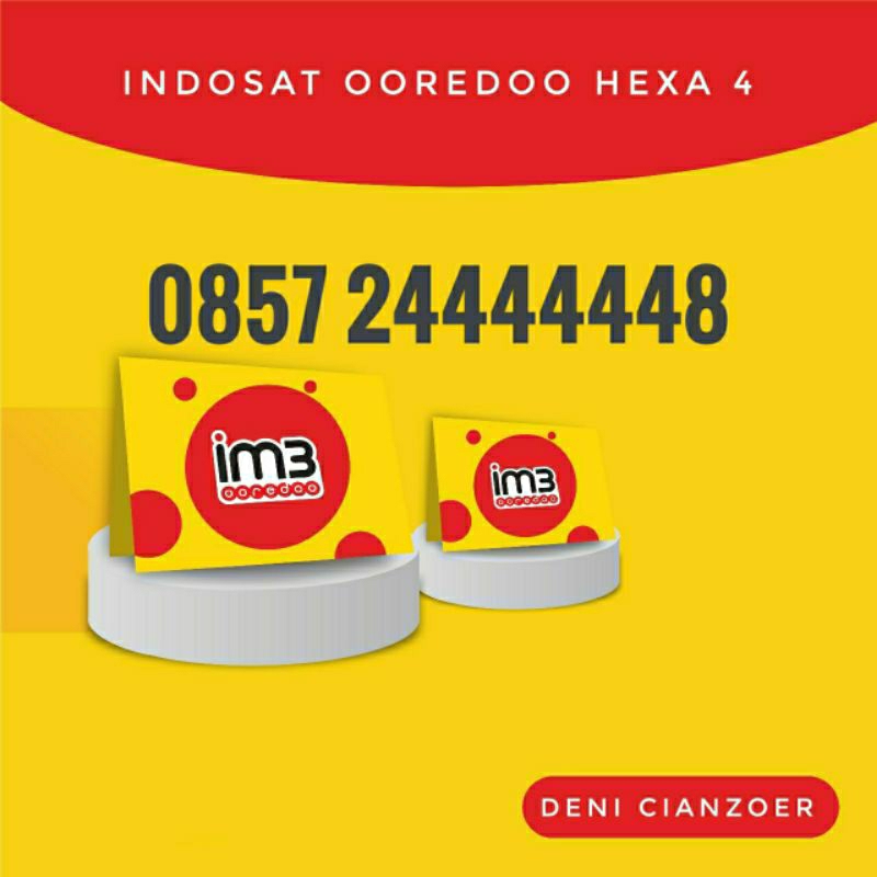 kartu perdana indosat nomor cantik