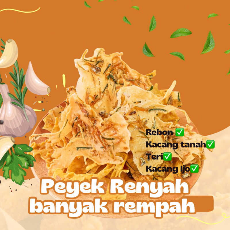 

PEYEK GURIH Renyah kacang || peyek teri | Peyek rebon | Peyek kacang ijo