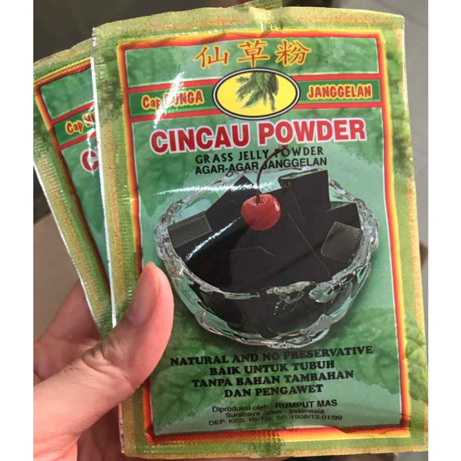 Cap Bunga Janggelan RM Cincau Powder 33gr