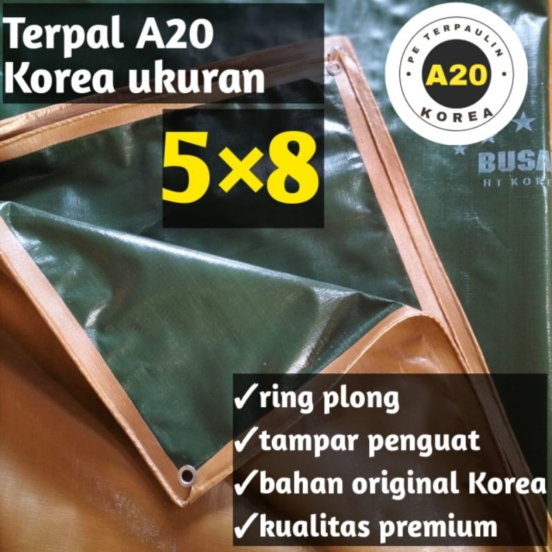 terpal 5×8 type A20 korea