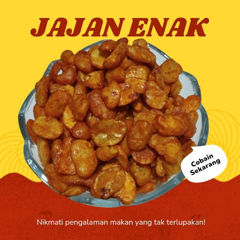 

Kacang Koro Kupas Balado Pedas 250g