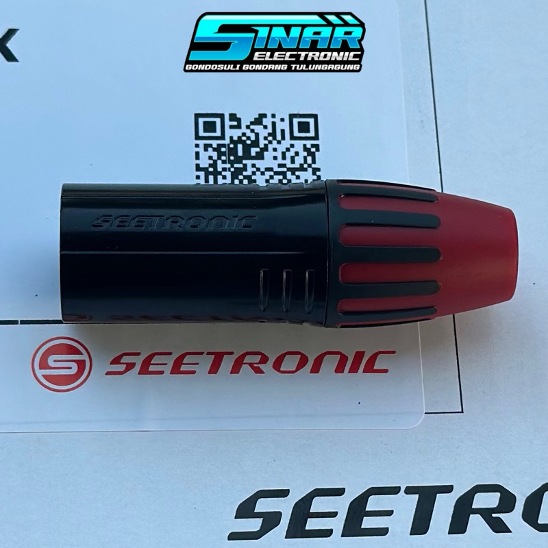 Jack Canon SEETRONIC XLR MERAH ORIGINAL