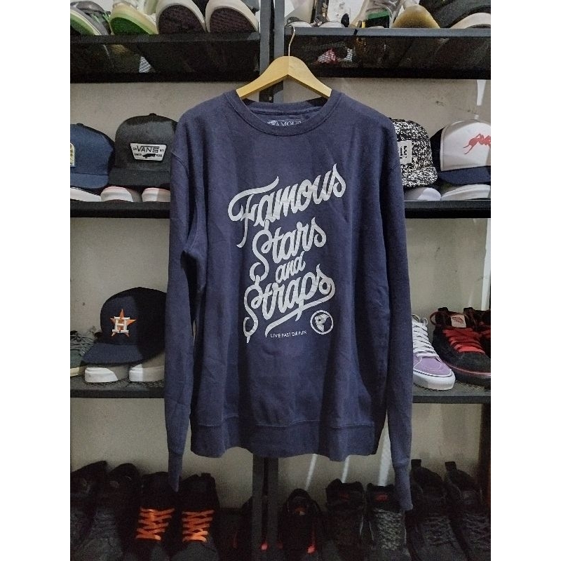 crewneck famous star and straps