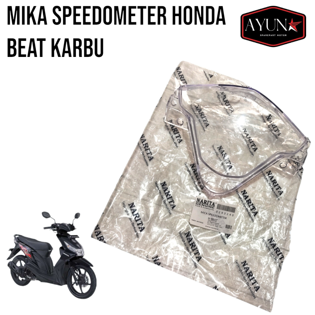Mika speedometer kilometer honda beat karbu mika spido km beat karbu kaca speedometer beat karbu