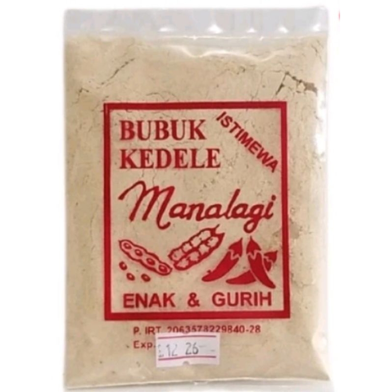 

Bubuk Kedelai Manalagi 40gr bubuk kedelai untuk ketan