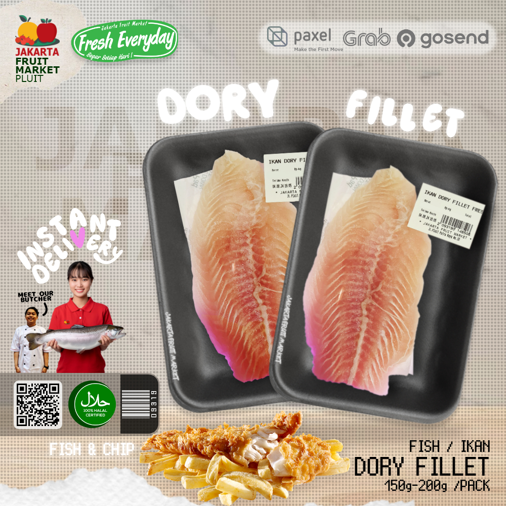 

IKAN DORY FILLET fresh fish ikan segar