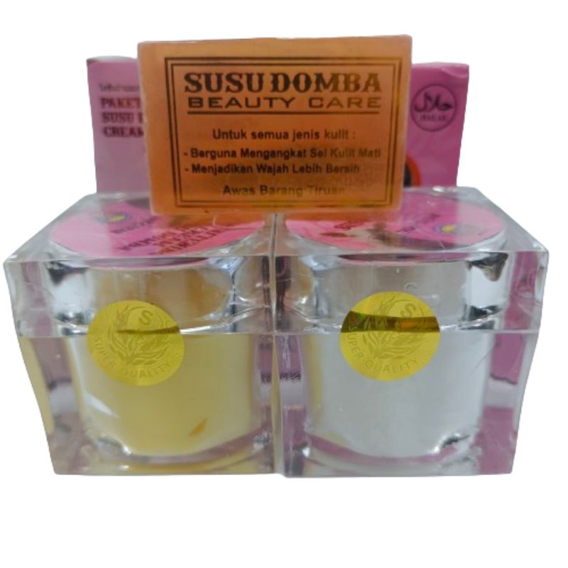 Paket Cream Susu Domba Thailand 30gr - Memutihkan Wajah , Menghilangkan Flek,Mencerahkan Wajah