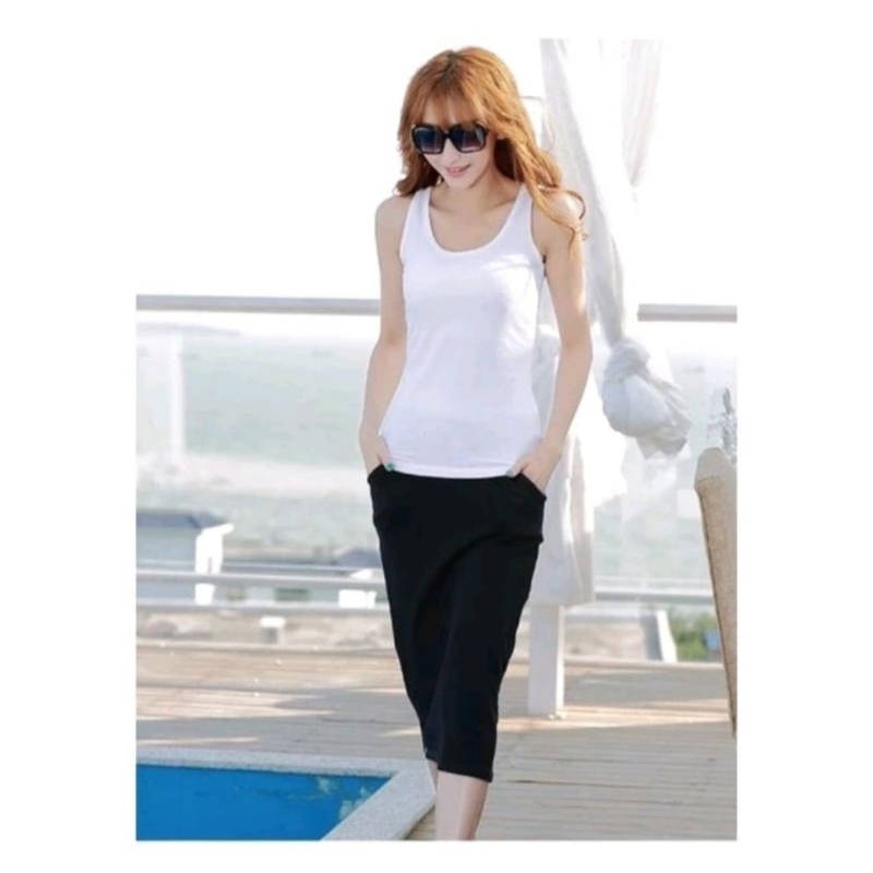 Singlet Wanita/Singlet Tanpa Bra/Singlet Dewasa/Singlet Jumbo