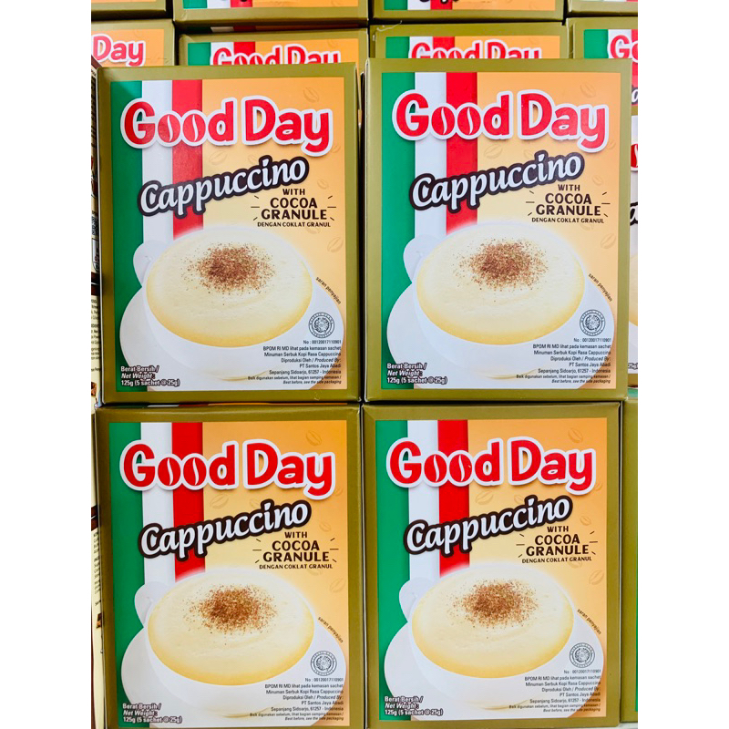 

GOODDAY CAPPUCINO 5x25GR